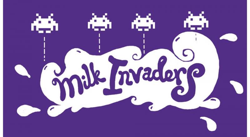 Milk Invaders logo